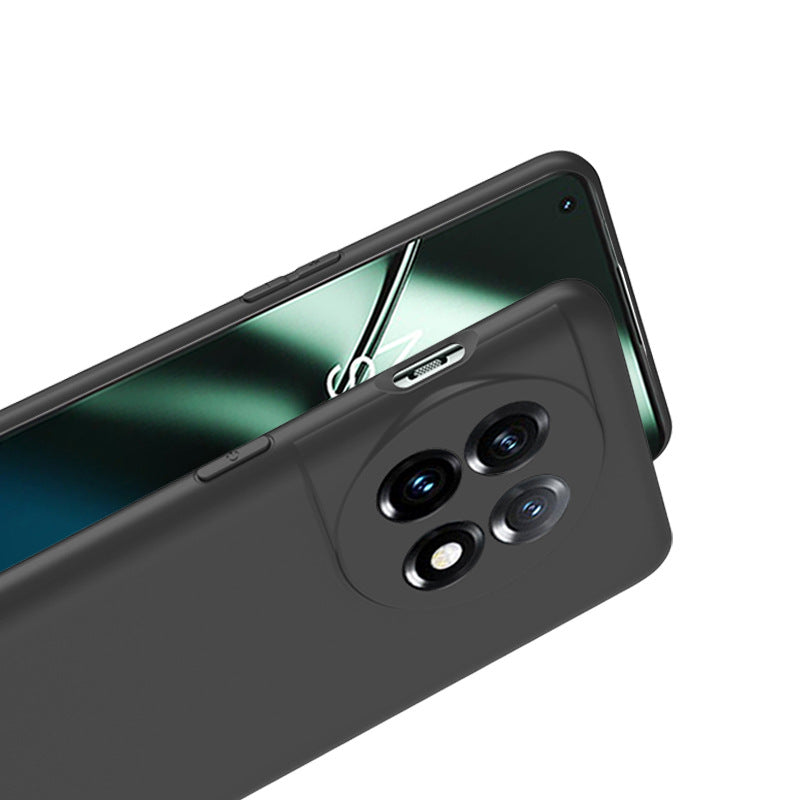 For OnePlus 11 5G Matte Black TPU Phone Case Shockproof Anti-Scratch Back Cover For OnePlus 11 5G Matte Black TPU Phone Case Shockproof Anti-Scratch Back Cover